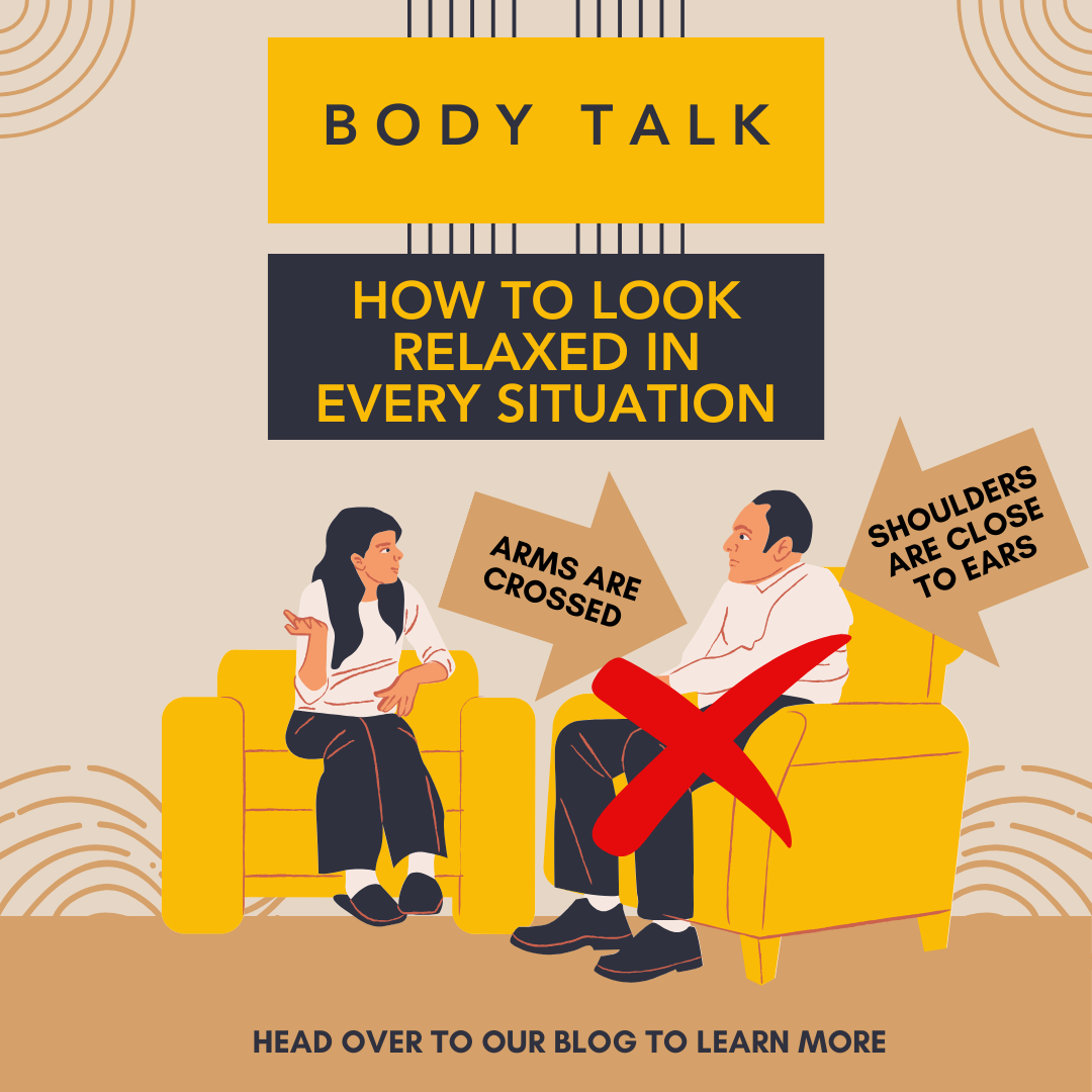 Tips to look calm and confident